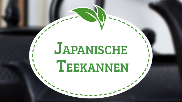 Japanischen Teekannen aus Ton und Gusseisen